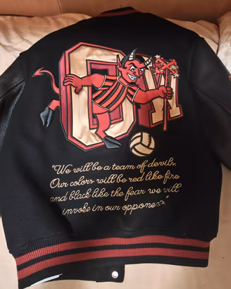 Off-White x AC Milan varsity 125 nera taglia M