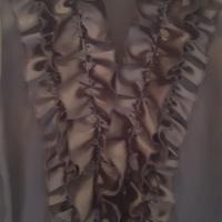 camicia donna in raso nera leggermente elasticizza