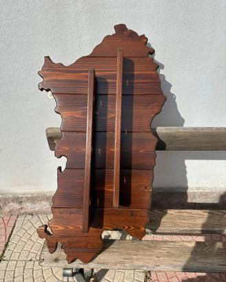 Portabottiglie in legno