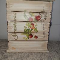 cassetta porta chiavi vintage 