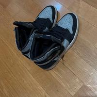 Scarpe Air Jordan 1 Zoom Grigio Nero 45