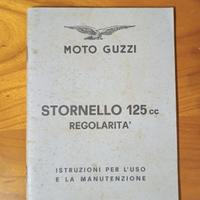 Manuale uso e manutenzione Guzzi Stornello  125
