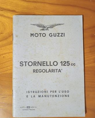Manuale uso e manutenzione Guzzi Stornello  125