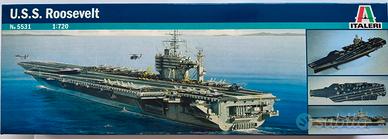 Kit portaerei scala 1:720 U.S.S. T. ROOSEVELTY