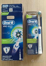Spazzolino elettrico oral-b pro 600 Braun 