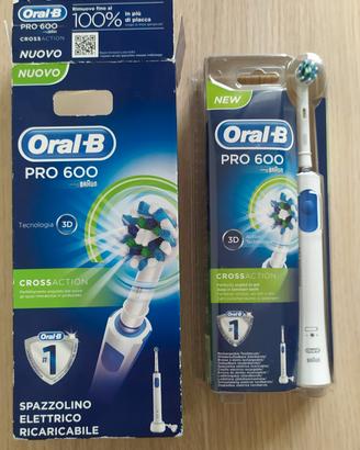 Spazzolino elettrico oral-b pro 600 Braun 