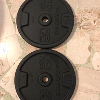 2 dischi da 10kg