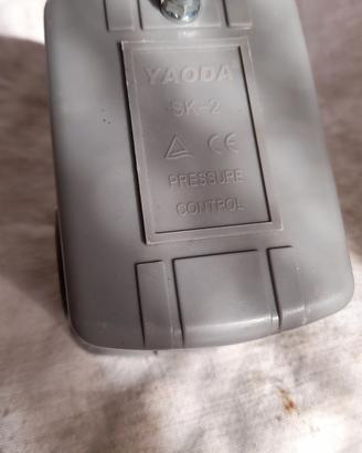 pressostato acqua pompa