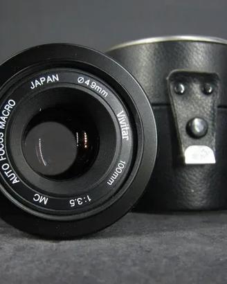 Vivitar MC Auto Focus Macro 100mm f3.5 Nikon AF