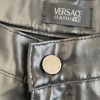 Pantalone Versace Classic V2 finta pelle t. 34