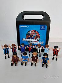  Playmobil calciatori Carrefour e DC Kinder