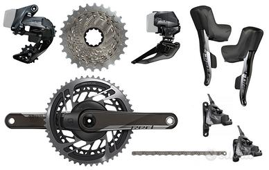 Gruppo SRAM RED / Force AXS 2x12V Disc Powermeter
