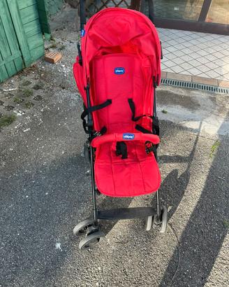 Passeggino Chicco London rosso - quasi nuovo