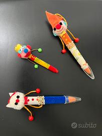 Set n. 3 penne vintage