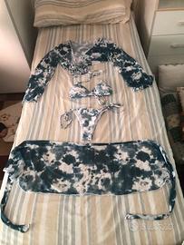 Costume da Bagno Bikini Sexy da Donna 4 Pezzi