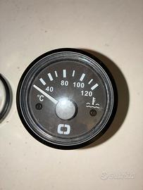 Coppia strumenti temperatura acqua motori barca