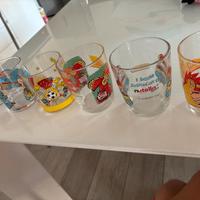 Nr 6 Bicchieri nutella Ferrero