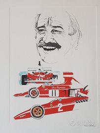 Nani Tedeschi litografie 1994 Galleria Ferrari