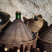 damigiane di vino vuote, varie misure 