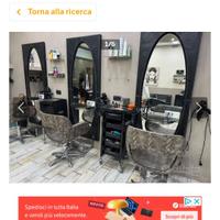 Arredamento,stigliatura,per negozio parrucchiera