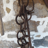 Catena per focolare antica