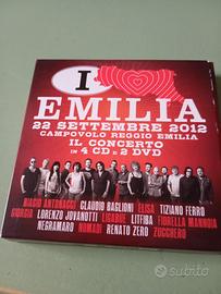 DVD e CD I LOVE EMILIA 