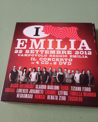 DVD e CD I LOVE EMILIA 