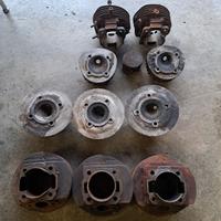 Gruppo termico cilindro teste ape vespa 