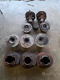 Gruppo termico cilindro teste ape vespa 