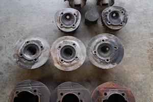 Gruppo termico cilindro teste ape vespa