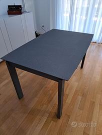 Tavolo allungabile vetro ceramica grigio