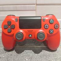 Joystick PS4 originale rosso