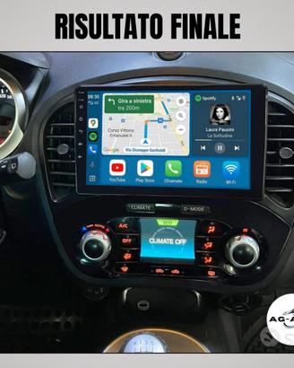Nissan Juke KIT COMPLETO Autoradio android 9 pol.