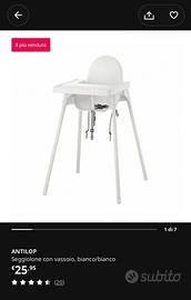 Seggiolone ikea