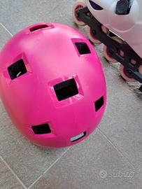 caschetto bimba rosa tg s cm 52..54