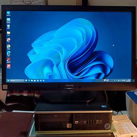 Pc fisso hp Intel i3-4160 ram 8gb windows 11 pro64