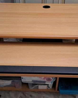 Cassettiera Scrivania Specchio