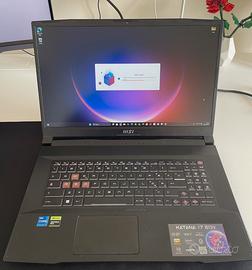 Laptop Gaming Msi Katana 17’ - Rtx 4070