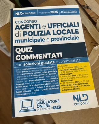 Libro Quiz Concorso Polizia Locale