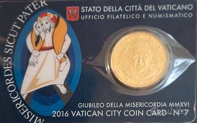 Moneta commemorativa Papa Francesco 