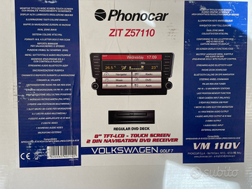 Phonocar VM110 Autoradio per Volkswagen Golf 7