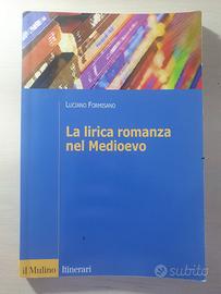 libro "La lirica romanza nel medioevo"