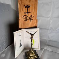 Statua Bronzo Salador Dali con Certificato
