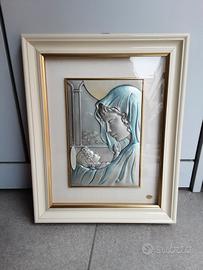 quadro bassorilievo in argento 996 Acca Castellani