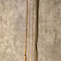 Canna pesca bamboo LH DESIGN 7’6” #5, 2 tips.