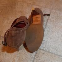 scarpe marrone con tacco 