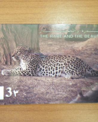 carta telefonica the arabian leopard