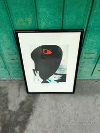 JOAN MIRÒ - Fotolitografia "Tête II" ed. Seat 1974