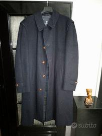 Vintage Loden Cappotto XL in lana di alpaca blu 56