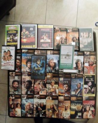 21 video cassette da collezione della bibbia